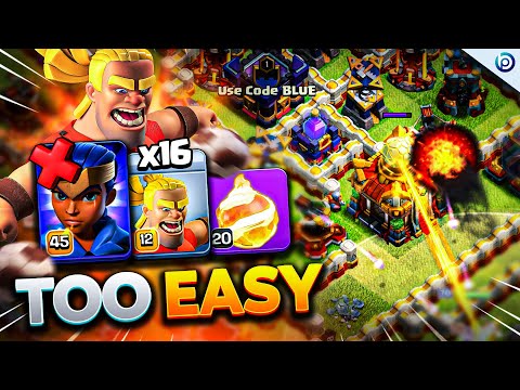 FIREBALL + BARBARIAN KICKER is so OP that you NEVER NEED RC | New Clash of Clans Event