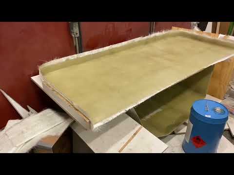 Part 4 Smuggler 28 - Building and attaching swim platform and bracket to transom