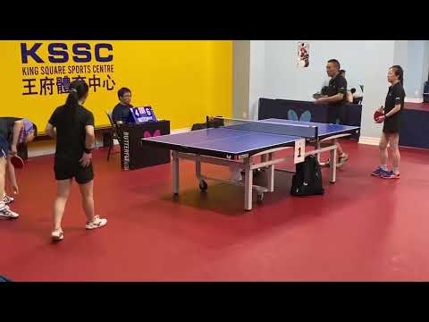 KSSC doubles Jill/Eric vs Alice/zhan