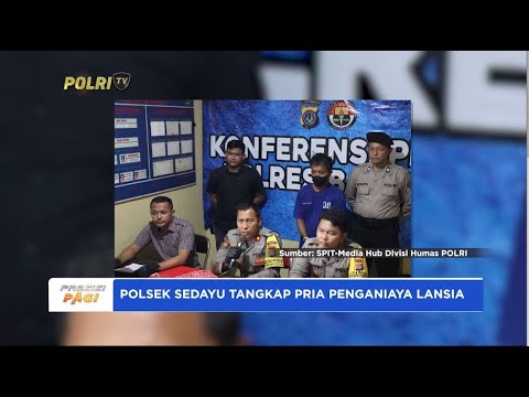 POLSEK SEDAYU TANGKAP PELAKU PENGANIAYA LANSIA