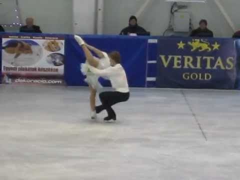 2012. Santa Claus Cup - Jasmin Tessari/Stefano Colafato Free Dance.avi