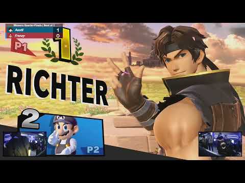 PURE Smash 33: Winners Quarter-Finals - Asotil (Richter) vs. Frenzy (Mario/Richter)