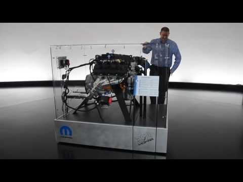 The new Mopar 392 crate engine revving
