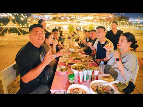 Laotian Food Tour - LARB LAO, GRILLED CHICKEN and STUFFED CHILI FISH in Vientiane, Laos! | SAPA TV
