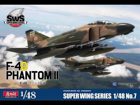 Zoukei Mura SWS F-4D Phantom 1/48 kit review