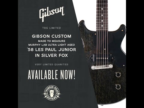 Gibson Custom Shop Made to Measure '58 Les Paul Junior DC Silver Fox Murphy Lab Ultra Light Aged 2021 image 13