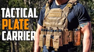 7 Tactical Plate Carrier for Ballistic Protection