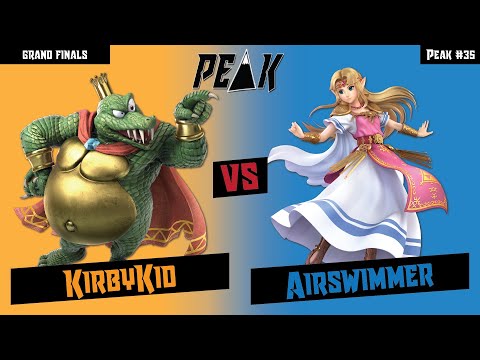 Grand Finals TDT KirbyKid (K Rool) vs AnG Airswimmer (Zelda) (Peak #35)