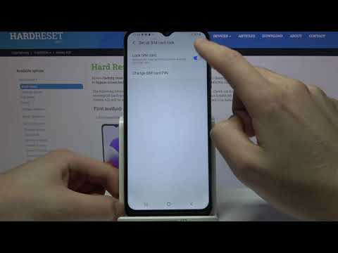 How to Remove SIM Card from PIN in Samsung Galaxy A22 - Turn Off PIN Protection