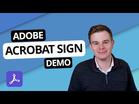 Collecting eSignatures with Adobe Acrobat Sign - Demo