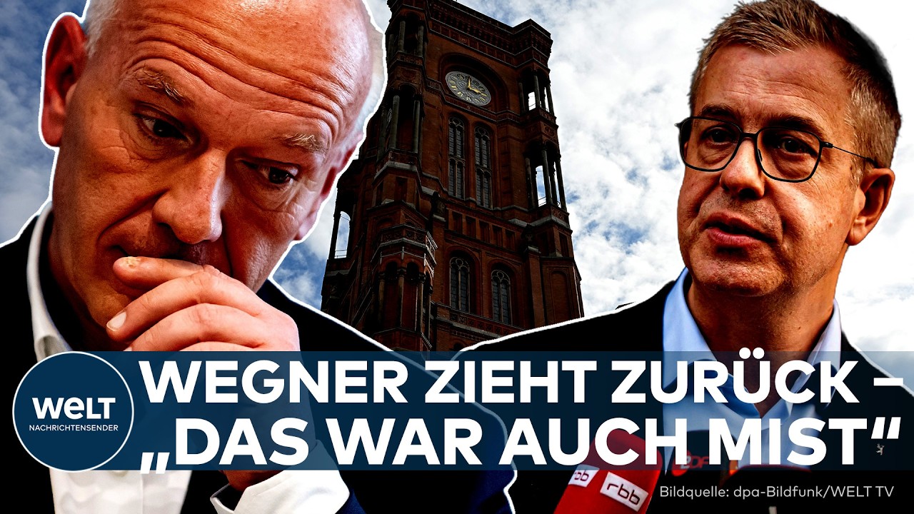 BERLIN: Kai Wegner zieht Spitzenkandidatur zurück – Wer jetzt für die CDU ins Rennen geht