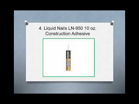 ⭐ Top 10 Best Construction Adhesives in 2020 Reviews ⭐