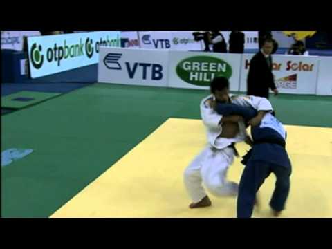 Zantaraia throws Takato for Ippon