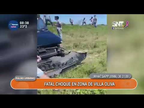 Fatal accidente dejó un muerto en zona de Villa Oliva