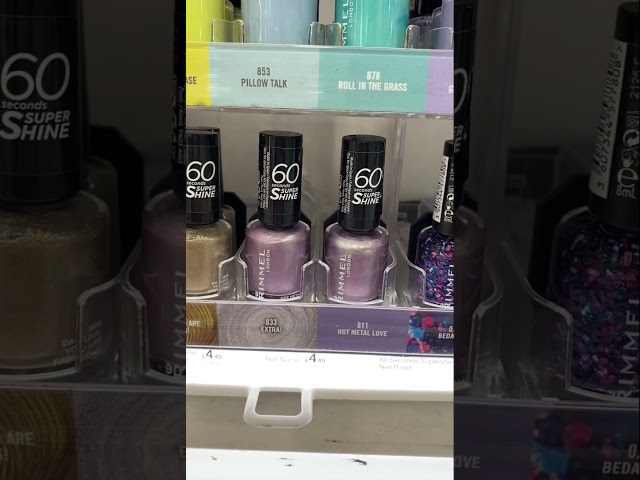 Vídeo relacionado con Rimmel London 60 Seconds Super Shine Esmalte de Uñas, Coralicious 430