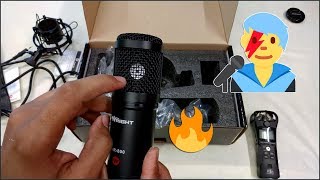 Video thumbnail for Wright WR 800 Condenser Microphone Unboxing & Review by MornTalk
