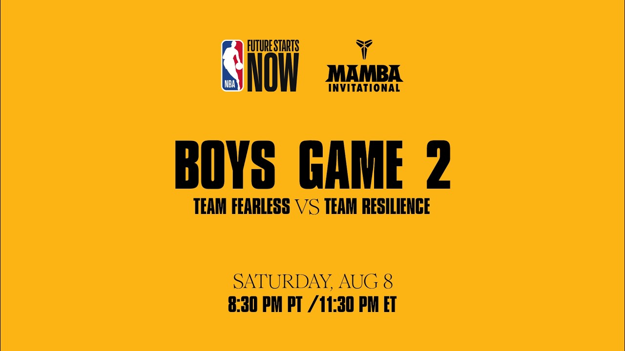 Nike Mamba Invitational: Boys Game 2 - Team Fearless vs. Team Resilience