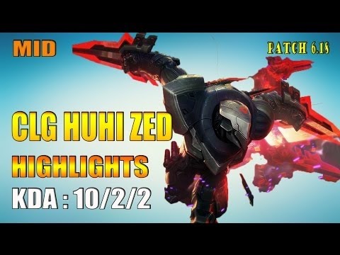 CLG Huhi Zed vs Viktor Mid lane - Highlights (September 11, 2016)