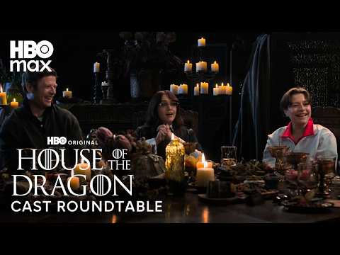 House of the Dragon Mùa 3 | Hội nghị bàn tròn với dàn diễn viên | HBO Max (House of the Dragon Season 3 | Cast Roundtable | HBO Max)