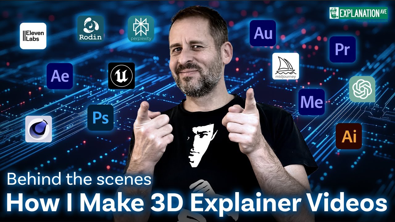 Behind the scenes - How I Make 3D Explainer Videos