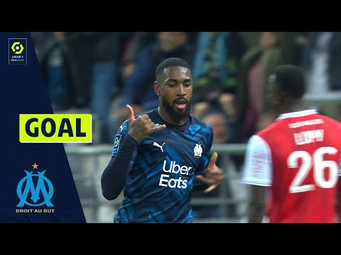 Goal Gerson SANTOS DA SILVA (83' - OM) STADE DE REIMS - OLYMPIQUE DE MARSEILLE (0-1) 21/22