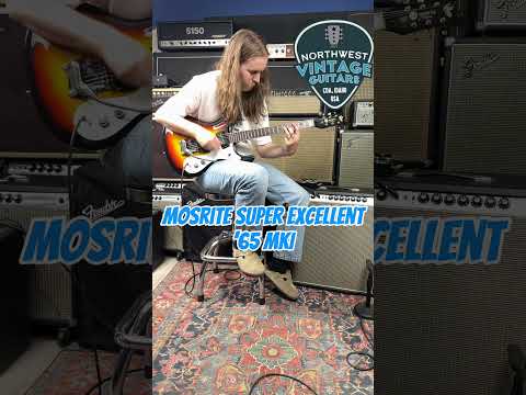 *Video* Mosrite Super Excellent ’65 MKI Kurukumo 3 Tone Sunburst MIJ - 1990's image 24