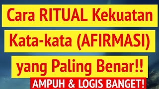 Download lagu Cara Praktek Kekuatan Kata-kata (AFIRMASI) yang Paling Benar!! mp3