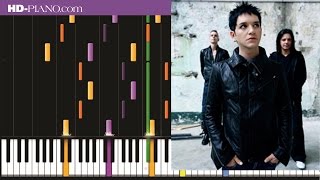 How to play Placebo English summer rain   Piano tutotial  100% speed
