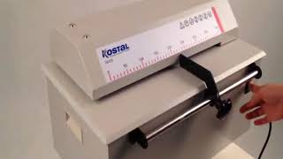 เครื่องทำลายกล่องกระดาษ KOSTAL รุ่น CB-410