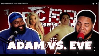 Adam vs Eve. Epic Rap Battles of History - (REACTION)