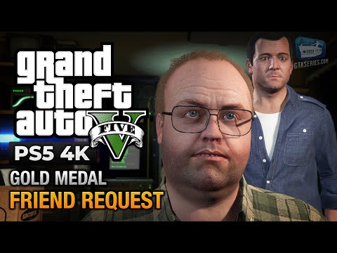 GTA 5 PS5 - Mission #10 - Friend Request [Gold Medal Guide - 4K 60fps]
