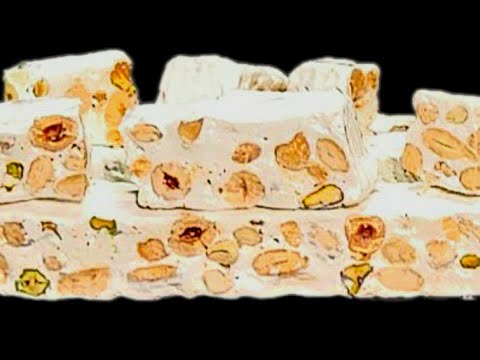 TORRONE BIANCO MORBIDO-Lavorazione semplice per farlo in casa-corso di pasticceria