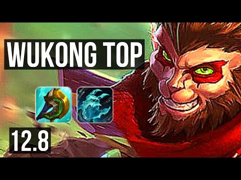 WUKONG vs GAREN (TOP) | 2.1M mastery, 8/1/3, 700+ games, Legendary | NA Master | 12.8