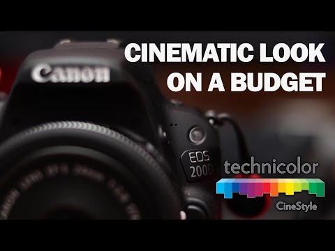 How to install cinestyle on canon 200D | CINEMATIC LOOK on a budget