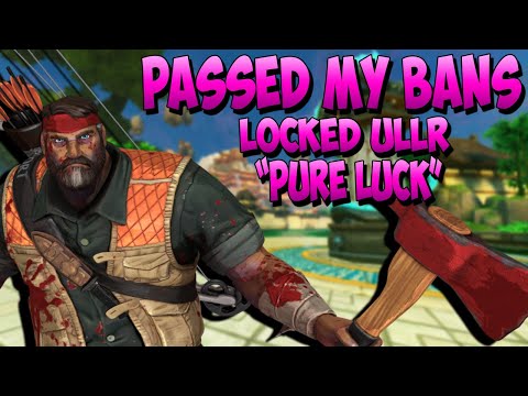I PASSED ALL MY BANS AND LOCKED ULLR AND HE CALLED ME LUCKY! - Masters Ranked Duel - SMITE