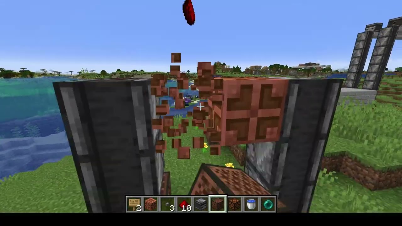 Morse Code Machine in Minecraft