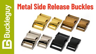 When to use Metal Side Release Buckles