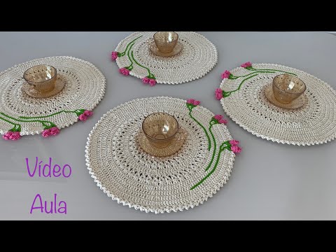 Sousplat Tulipas Luxo