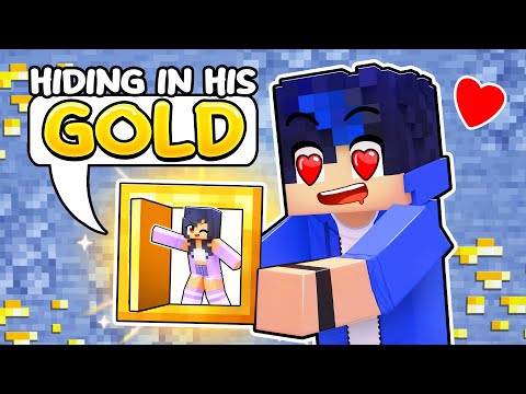 My TINY Home Inside EIN'S GOLD in Minecraft!