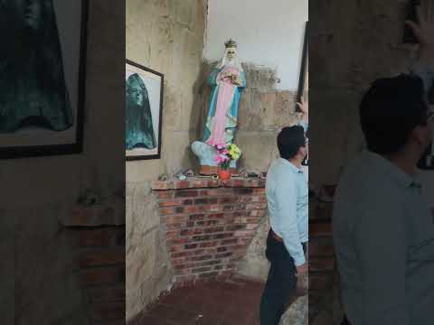Aquí Bautizaron a la Heroina Antonia Santos. capilla San Antonio de Padua. pinchote, Santander