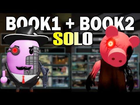 How To Escape Book1 and Book2 ( All Chapters ) in Roblox Piggy