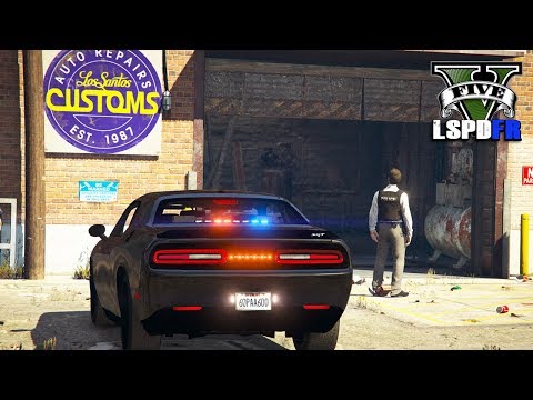 Detectives hit Los Santos Customs!! - GTA 5 LSPDFR POLICE MODS