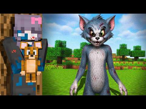 Sobreviví A Tom Y Jerry MALDITO En Minecraft