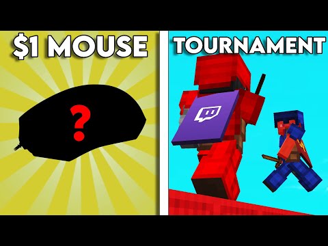 "Cheating in Minecraft?" Win tournament with $1 Mouse!