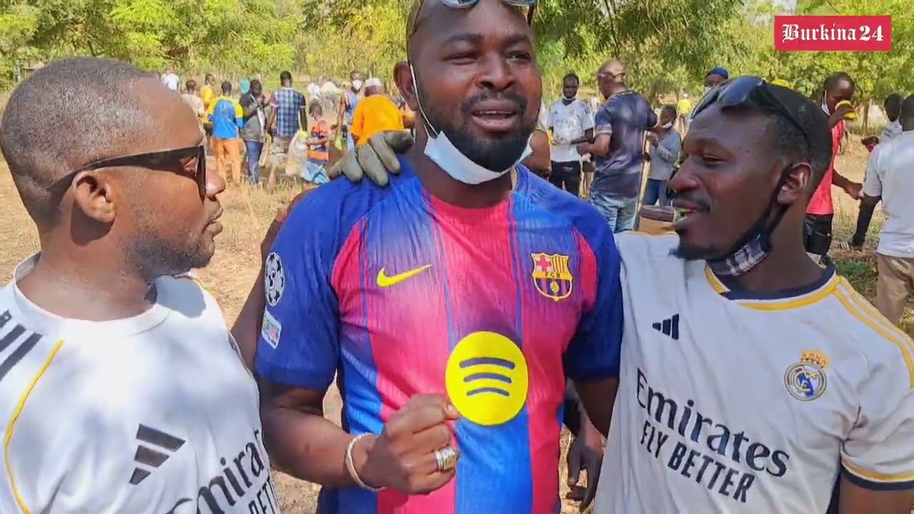 Hala Madrid:  Les supporters de la Maison Blanche nettoient le cimetière de Kouritenga