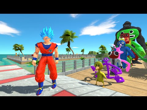 Goku vs King Kong OASIS DEATH RUN - Animal Revolt Battle Simulator