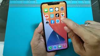 iPhone 11 Pro Max How to remove iCloud active menu