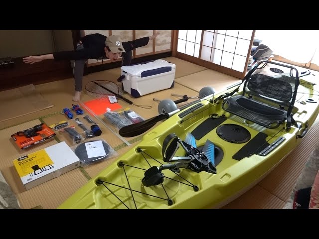 カヤックフィッシング カヤックの装備品 艤装パーツを一挙大公開 越前noobゆーたオフィシャルブログ