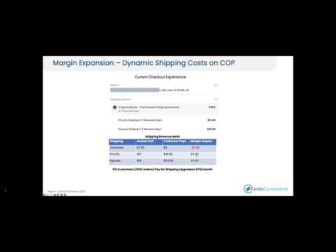 Upsell Shipping for Incremental Margin