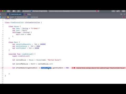 Force unwrap variables